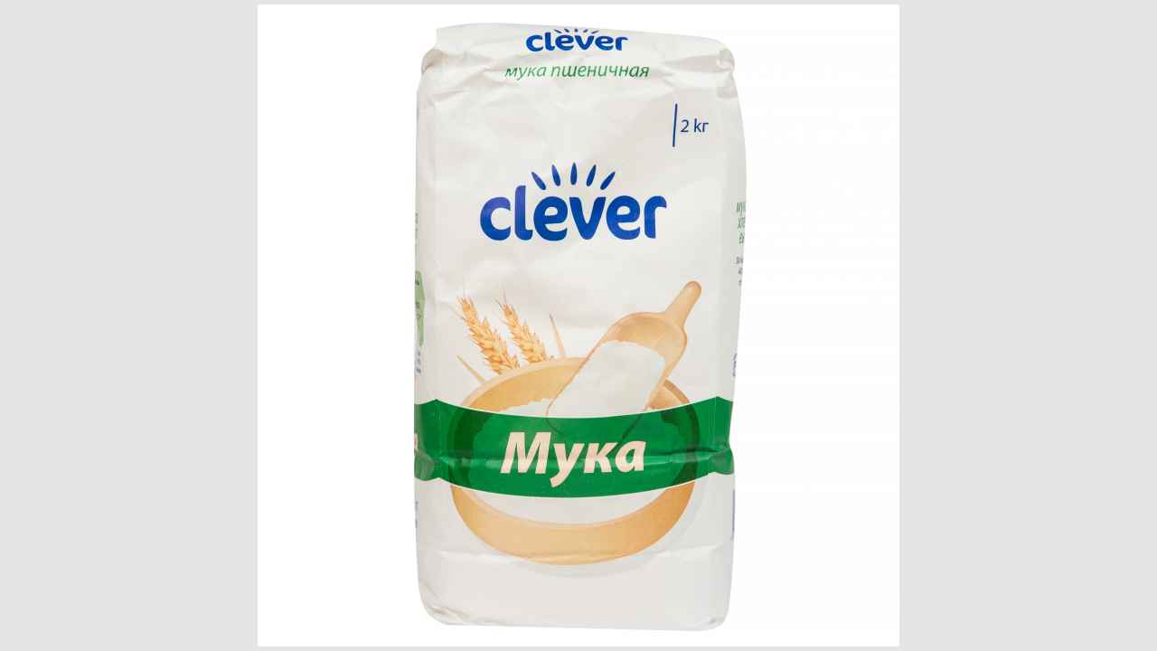 Мука пшеничная хлебопекарная высший сорт CLEVER