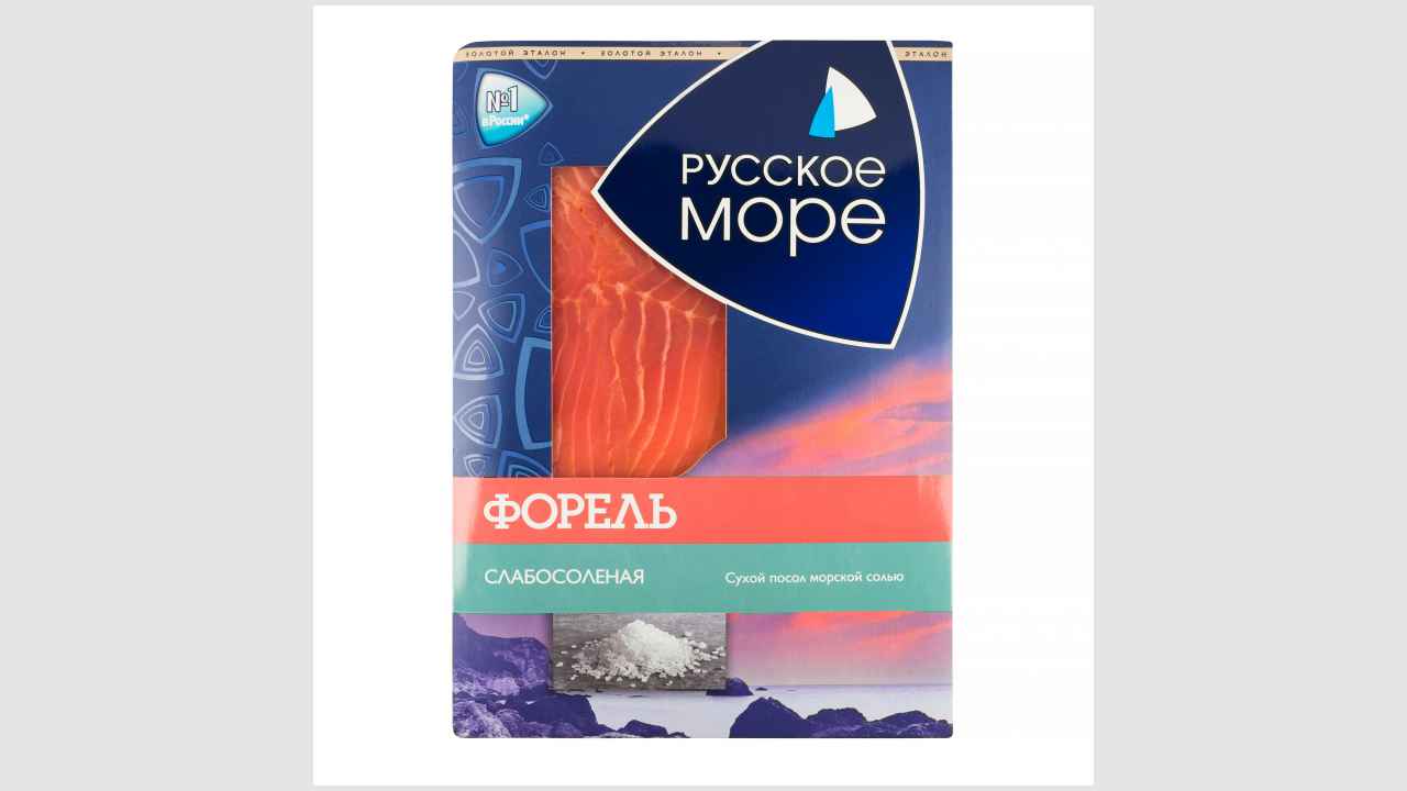 Форель слабосоленая филе-ломтики