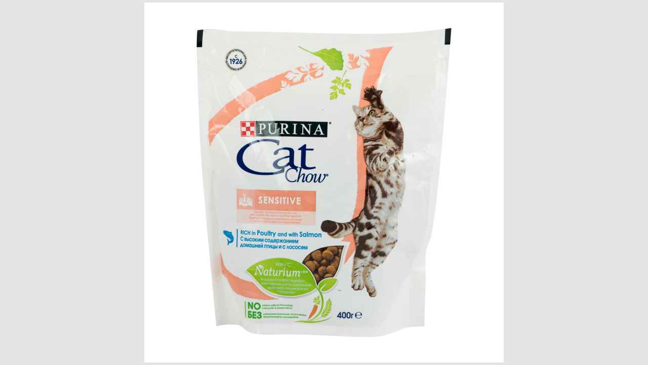 Корм сухой полнорационный для взрослых кошек с чувствительным пищеварением Purina Cat Chow