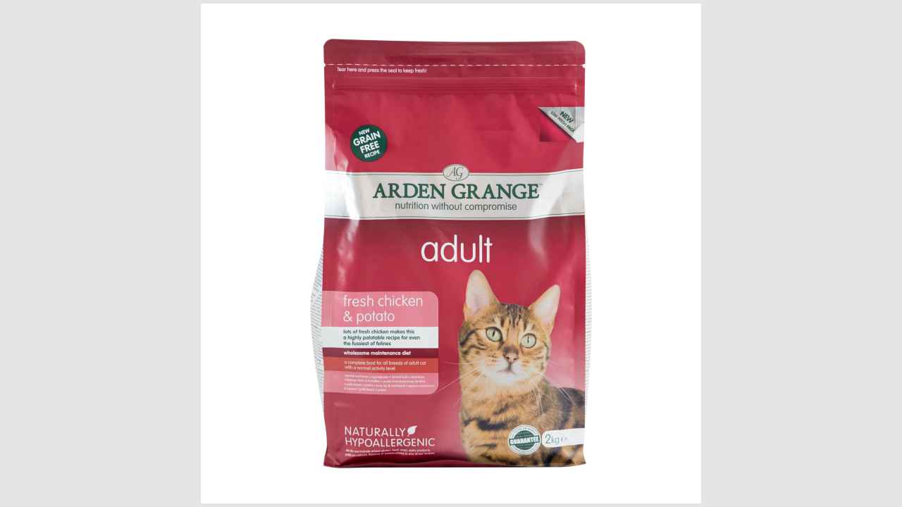 Arden Grange «Свежий цыпленок с картофелем». Полноценный корм для взрослых кошек с нормальной активностью