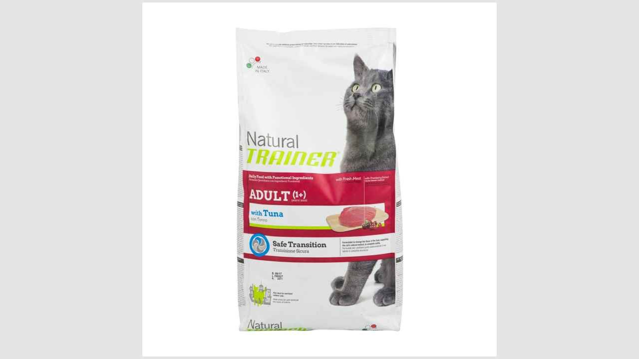 Полноценный рацион для взрослых кошек Natural Trainer