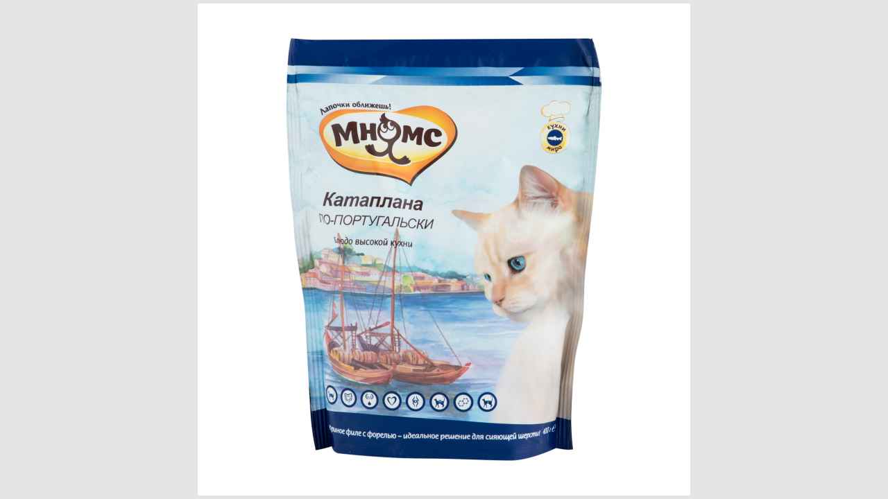 Полнорационный корм для взрослых кошек «Мнямс»