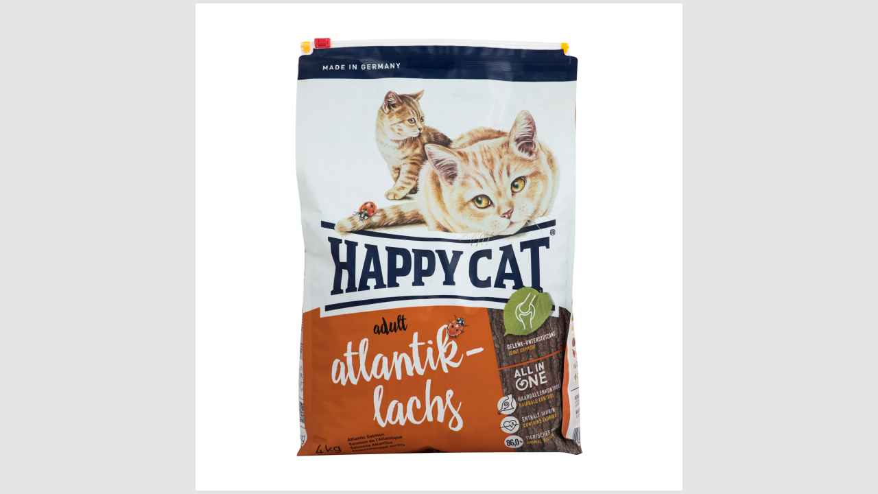 Полнорационный корм для всех взрослых кошек Happy cat