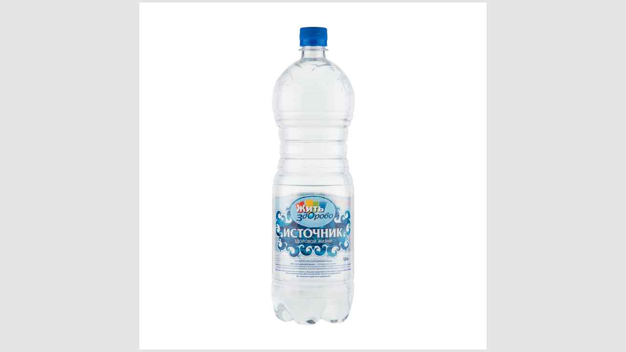 Вода питьевая первой категории, негазированная, очищенная «Жить здорово» «Источник здоровой жизни»
