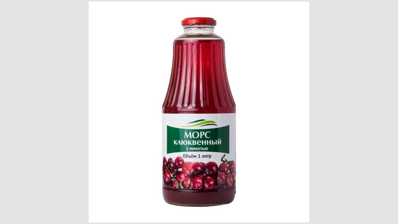 Морс клюквенный с мякотью «Царь Берендей»