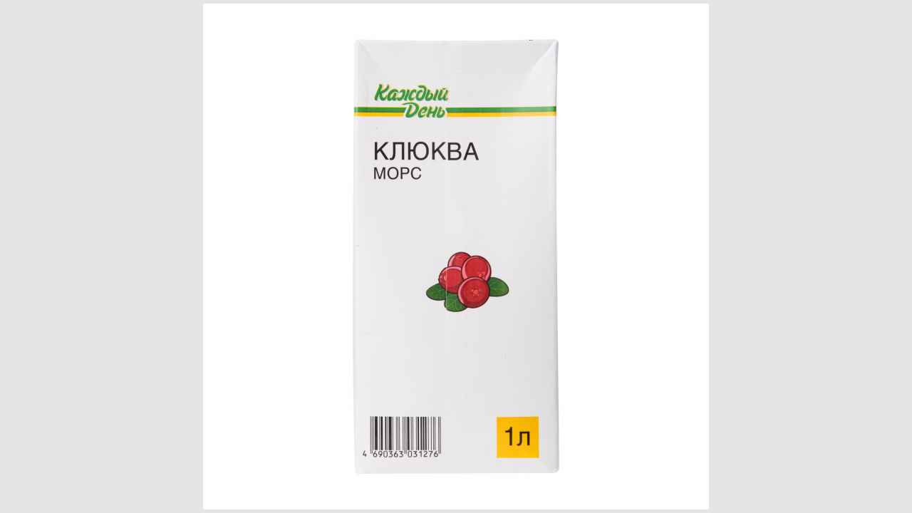 Морс из клюквы «Каждый день»