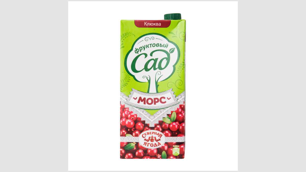 Морс клюквенный «Фруктовый сад»