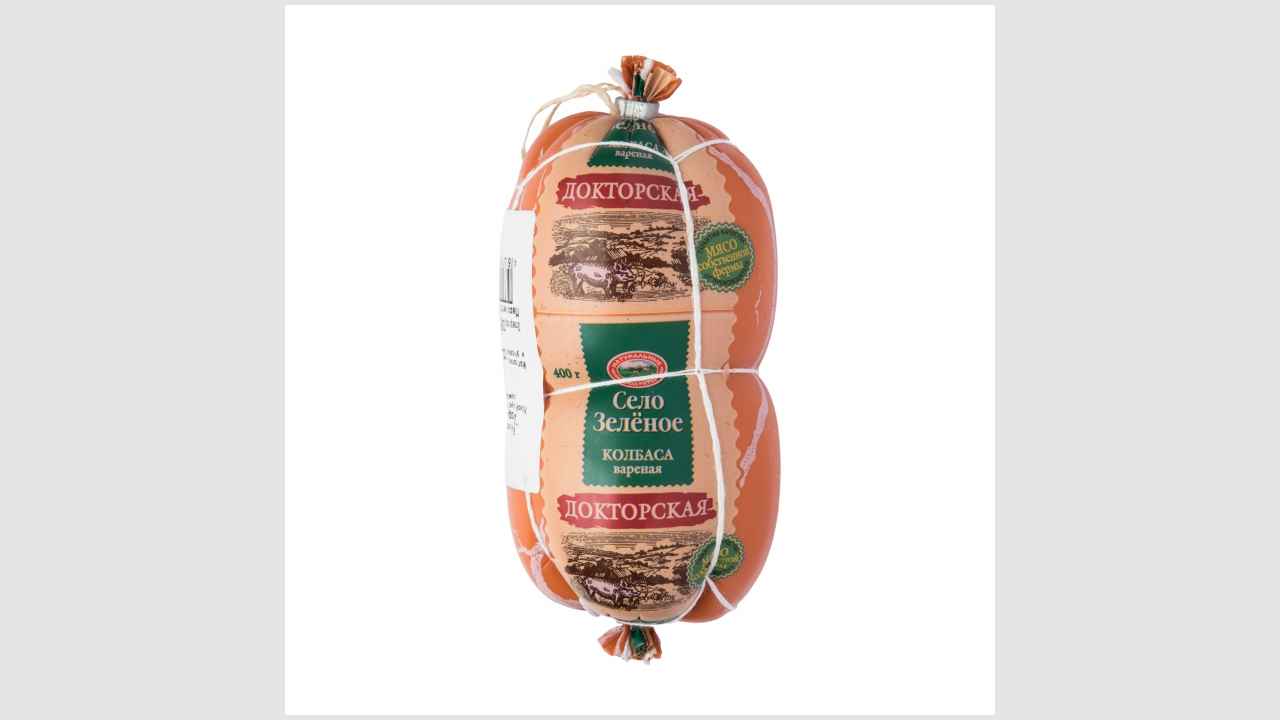 Колбаса «Докторская» вареная. Мясной продукт категории А, охлажденный. ГОСТ Р 52196-2011