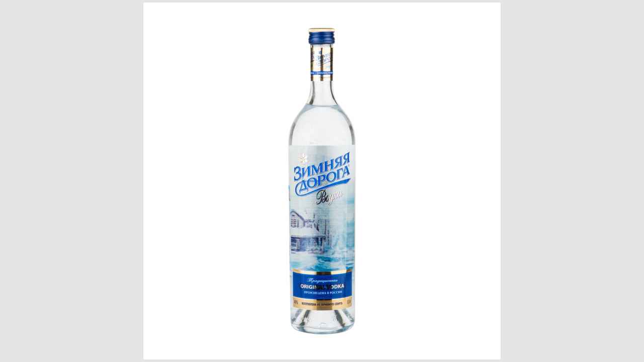 Водка «Зимняя дорога»