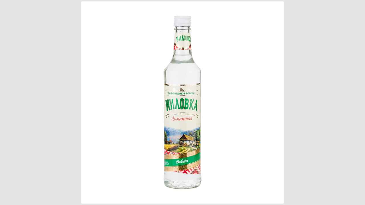 Водка «Миловка» домашняя