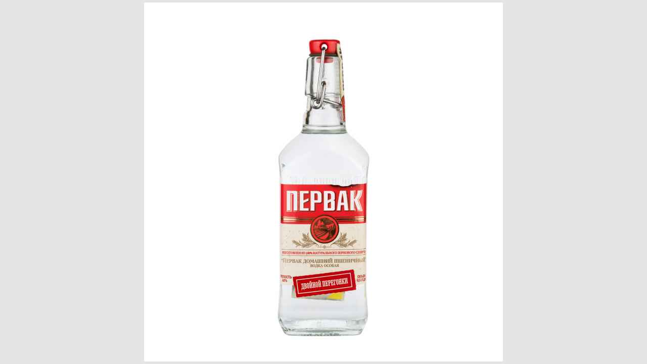 Водка «Первак домашний пшеничный»