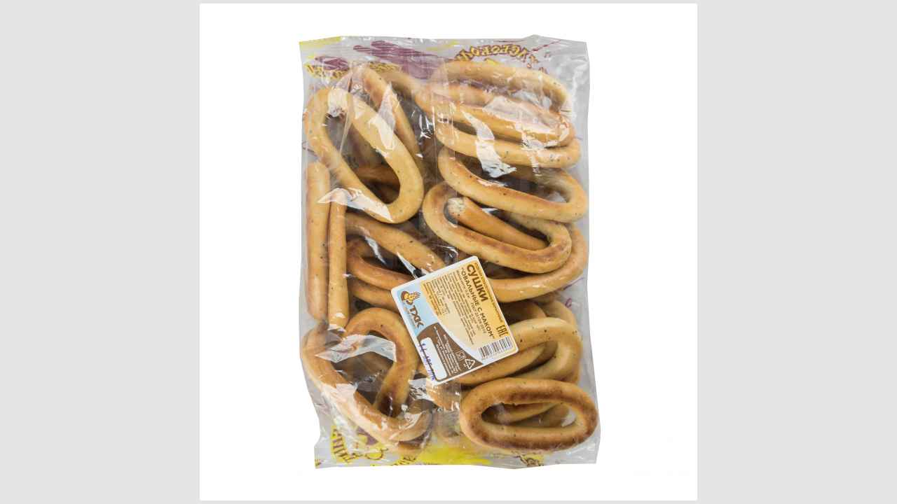 Сушки овальные с маком