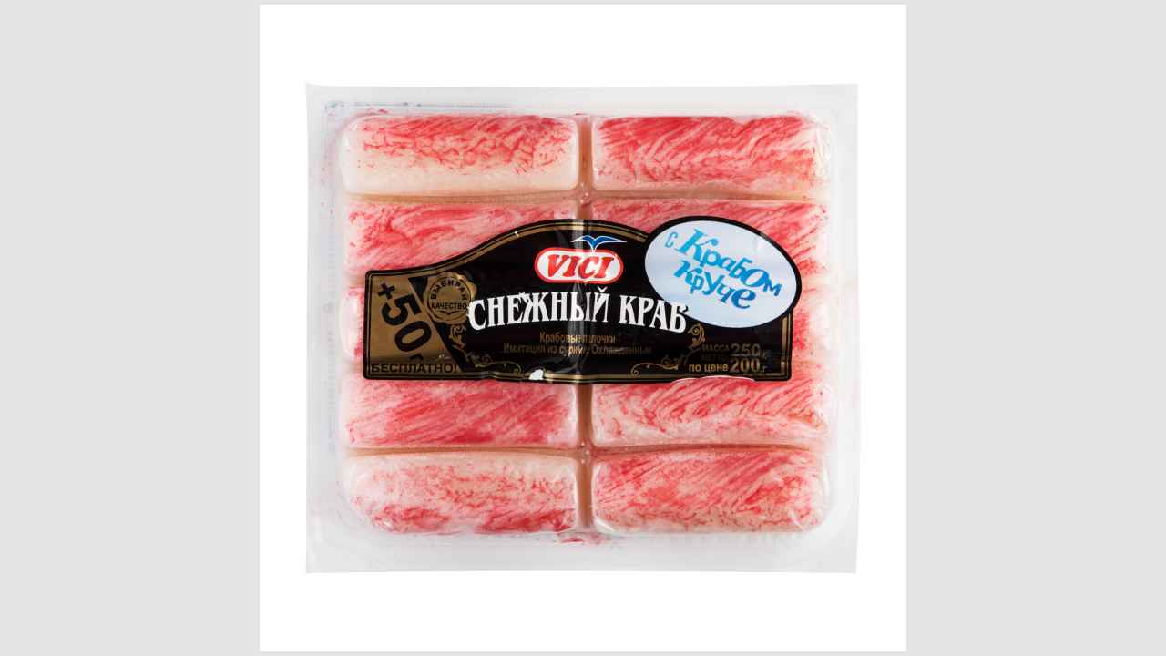 Крабовые палочки охлажденные Vici «Снежный краб»