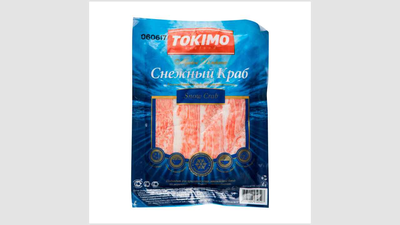 Крабовые палочки замороженные Tokimo «Снежный краб»