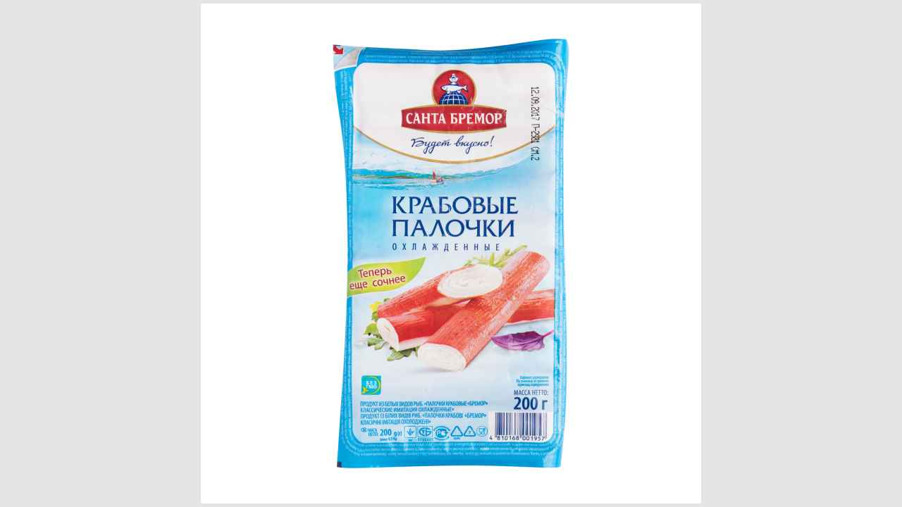 Крабовые палочки охлажденные «Санта Бремор Классические»