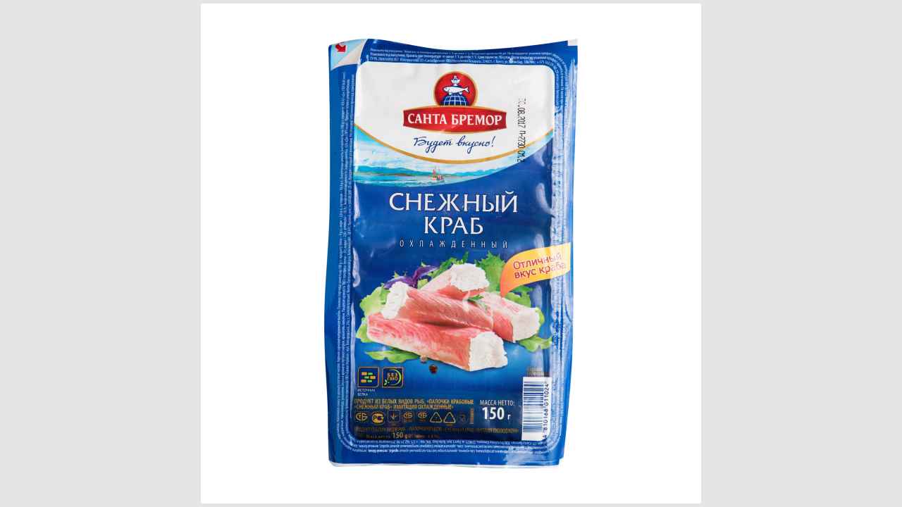 Крабовые палочки охлажденные «Санта Бремор «Снежный краб»