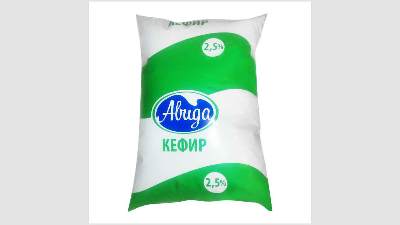 Кефир с массовой долей жира 2.5% «Авида»