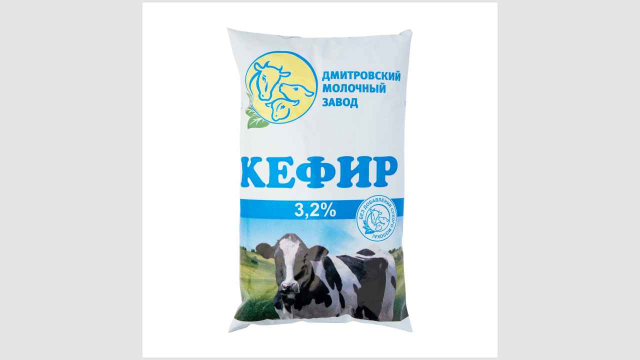 Кефир с массовой долей жира 3,2% «Дмитровский Молочный Завод»