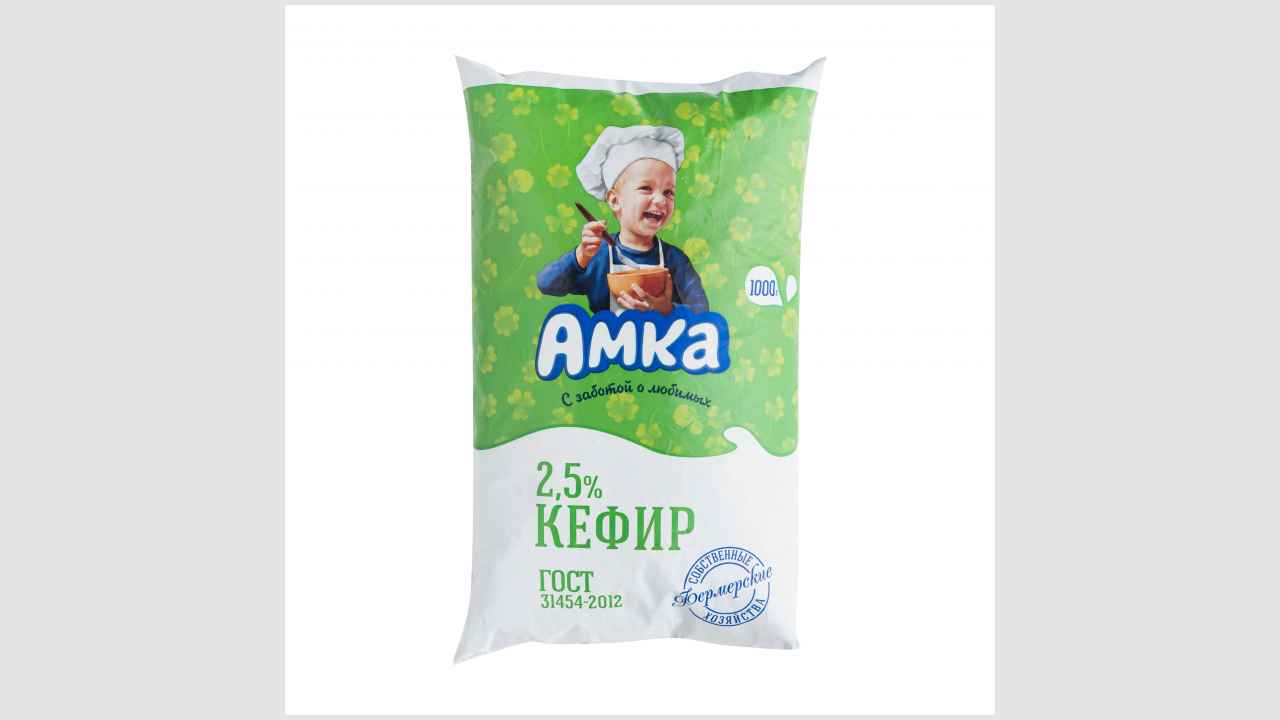 Кефир, массовая доля жира - 2,5%	