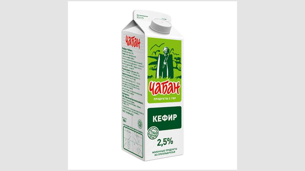Кефир, 2,5% жирности «Чабан»