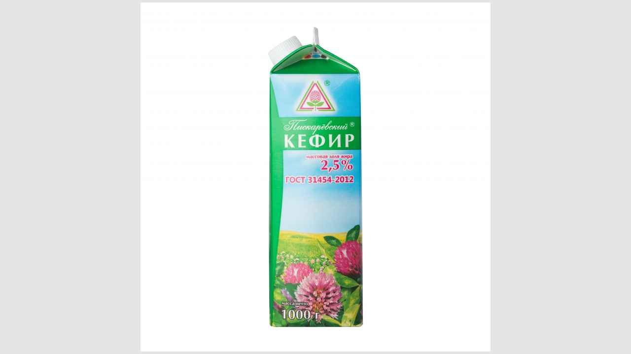 Кефир, массовая доля жира - 2,5%	