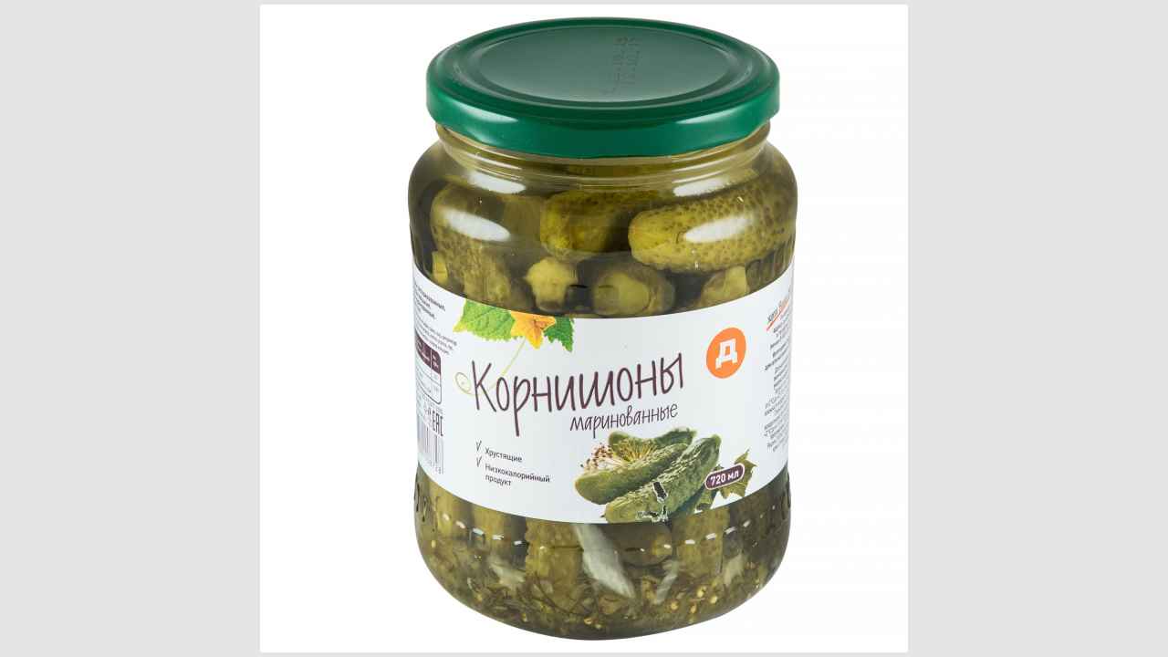 Корнишоны маринованные