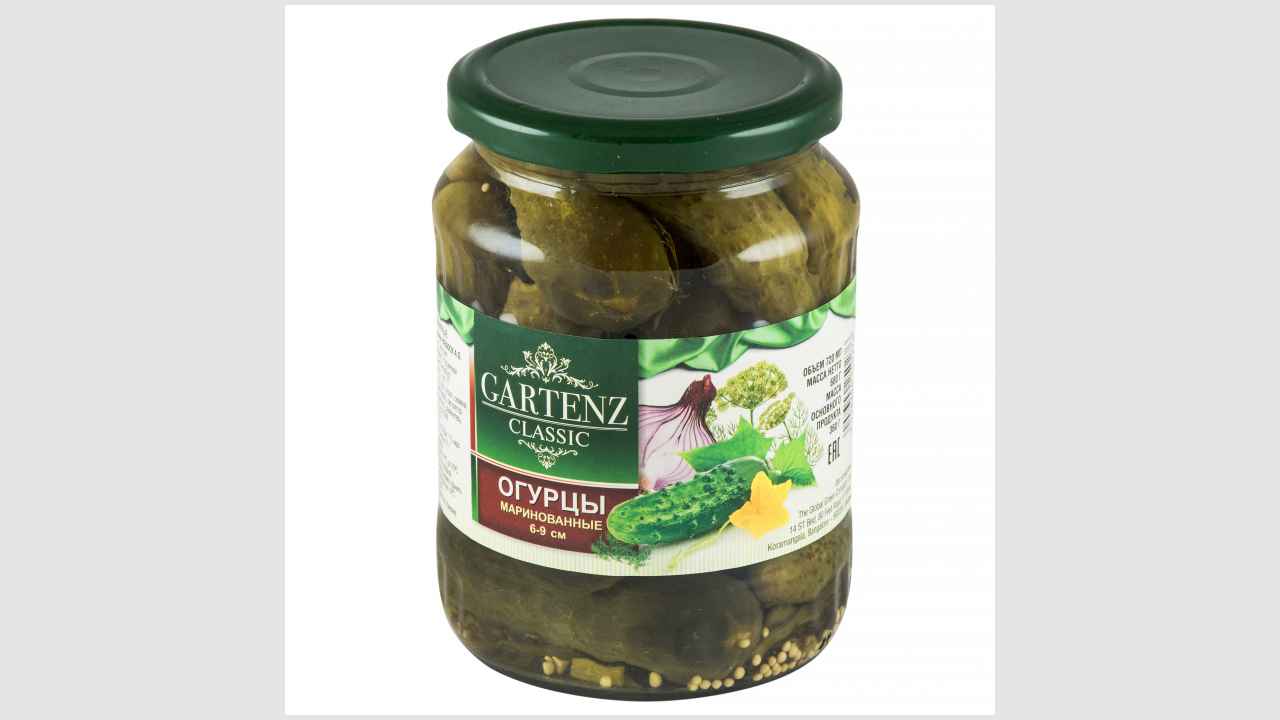 Огурцы маринованные 6-9 см