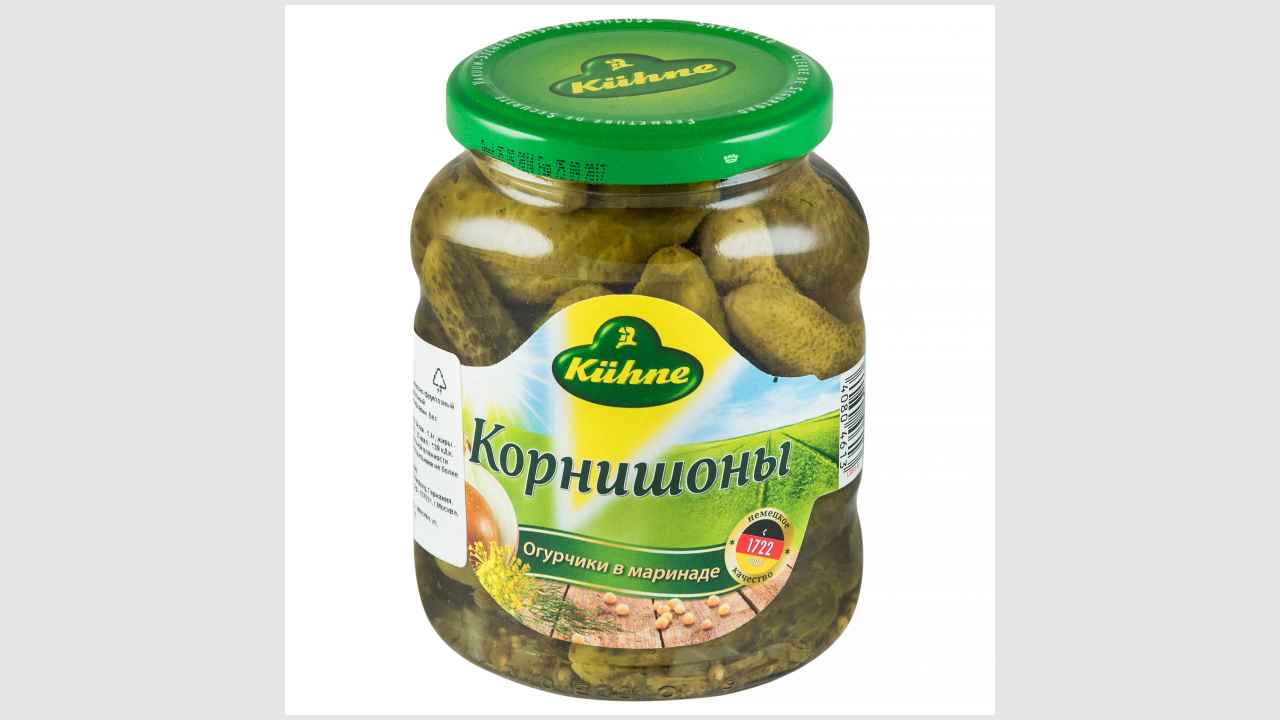 Корнишоны маринованные