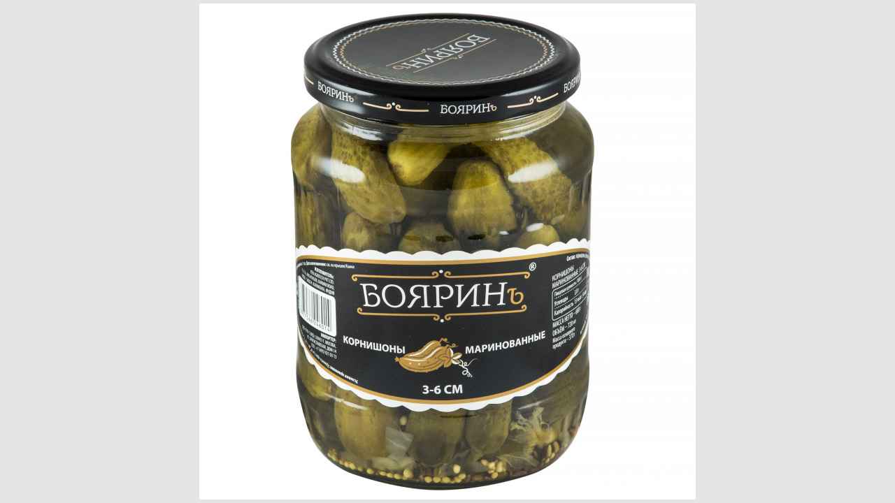 Корнишоны маринованные