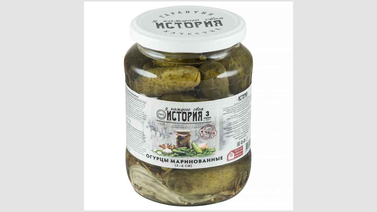 Огурцы маринованные