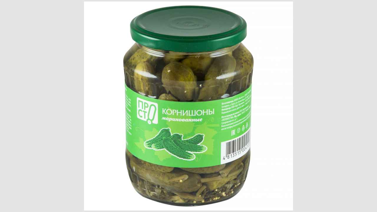 Корнишоны маринованные