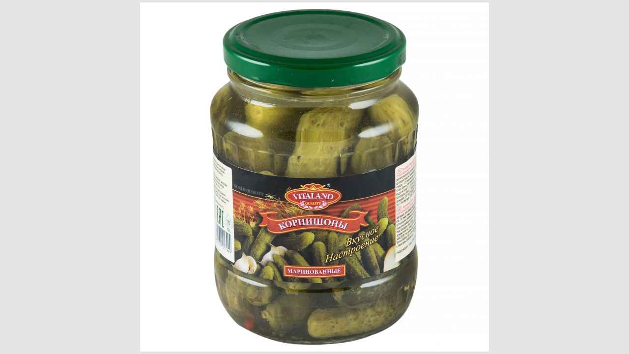 Корнишоны маринованные