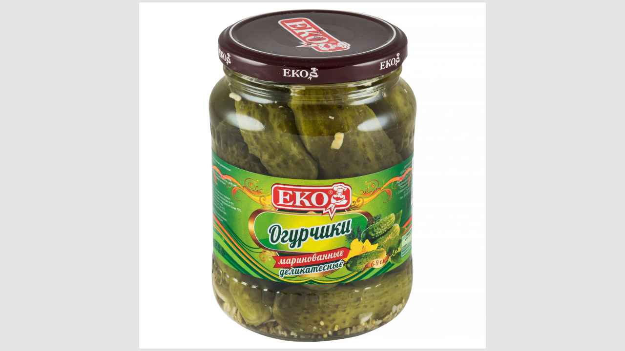Огурчики маринованные деликатесные