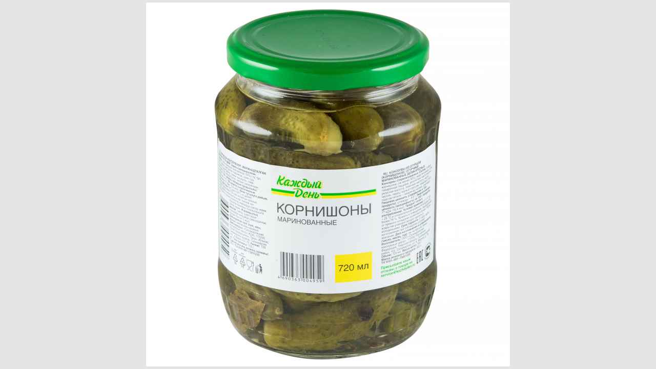 Корнишоны маринованные
