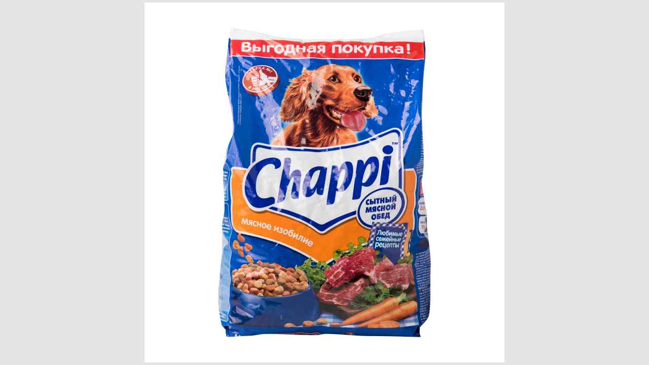 Корм сухой, полнорационный Chappi для взрослых собак всех пород