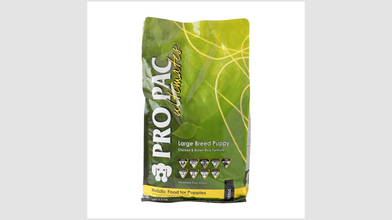 Pro Pac Ultimates Large Breed Puppy Chicken Meal & Brown Rice Formula. Корм для щенков крупных пород, с курицей и бурым рисом