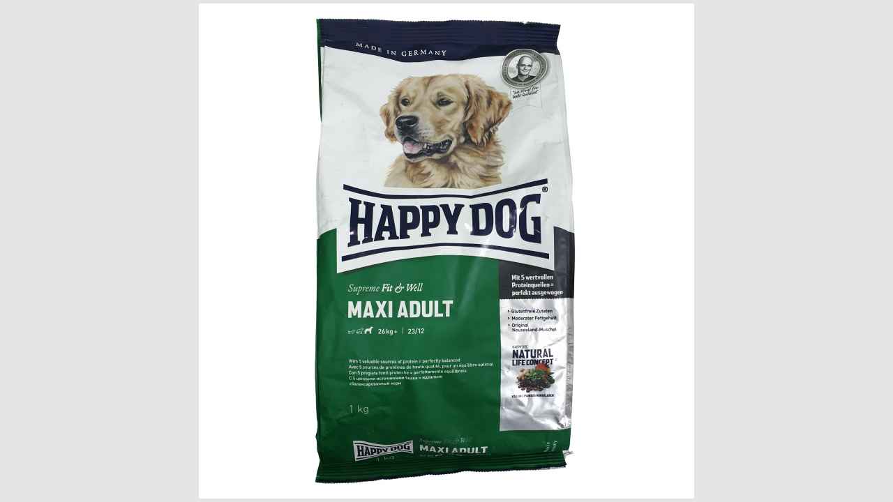 Сухой корм Happy dog supreme fit & well maxi adult для собак крупных пород, с птицей и лососем