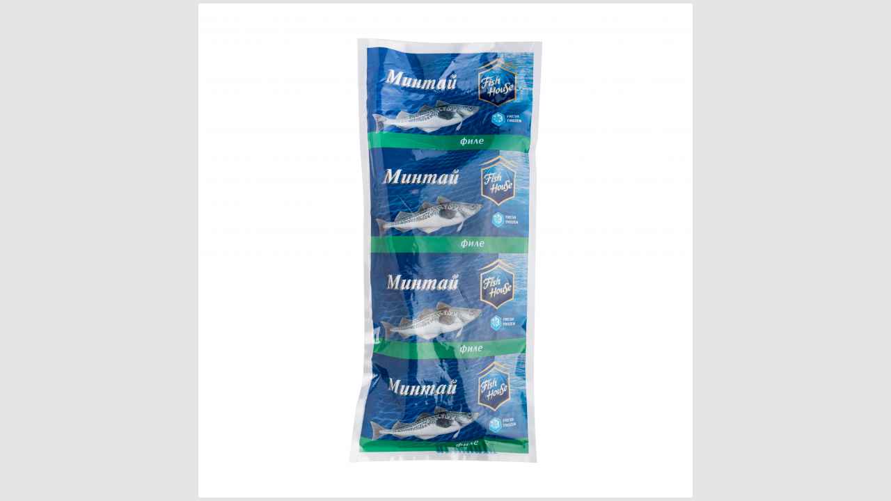 Fish House. Минтай, филе б/к, мороженое
