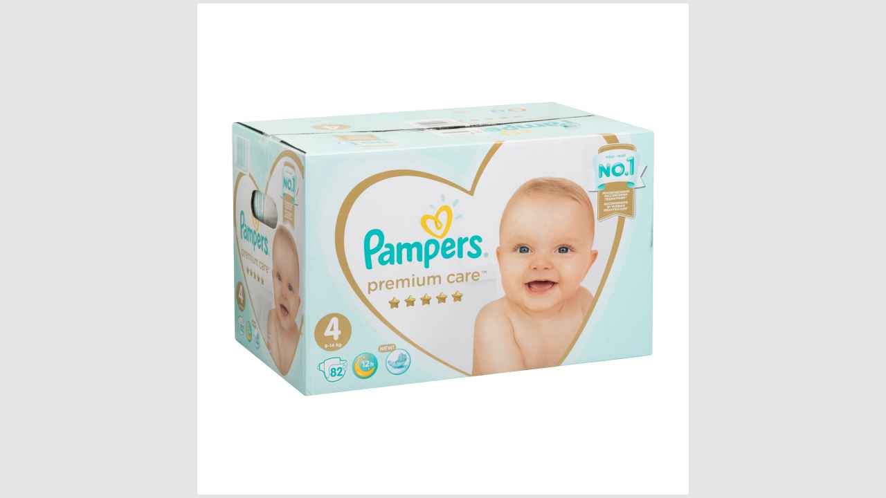 Детские одноразовые подгузники Pampers premium care (для детей от 9 до 14 кг)