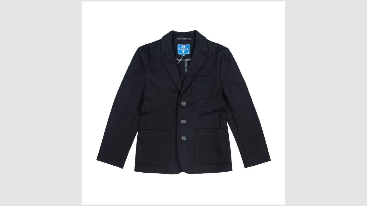 Пиджак для мальчика «Смена», артикул: 17с787-66, цвет: синий