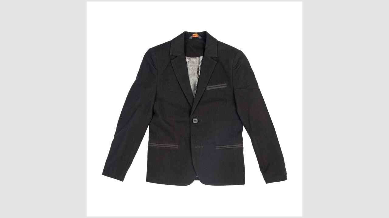 Пиджак для мальчика черный «Пилот» (ABC 0114)