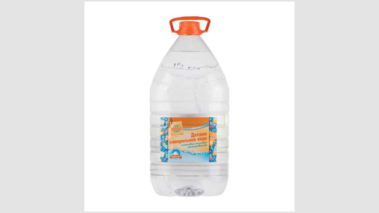 Детская минеральная вода, питьевая, столовая, негазированная