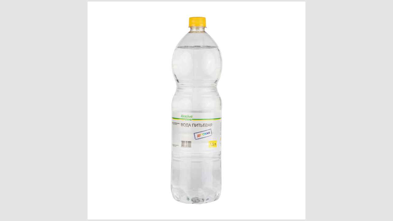 Вода питьевая, высшей категории, для детского питания «Каждый день», негазированная