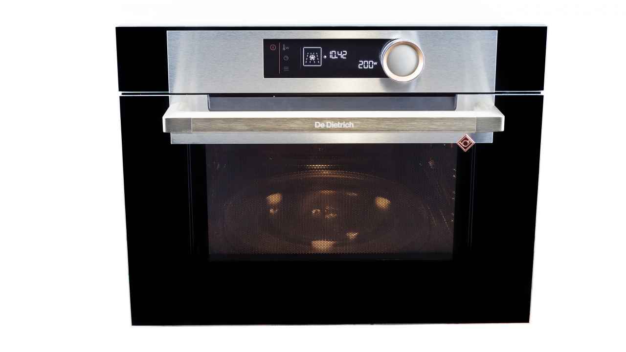 Микроволновая печь De Dietrich DKC7340X, платина