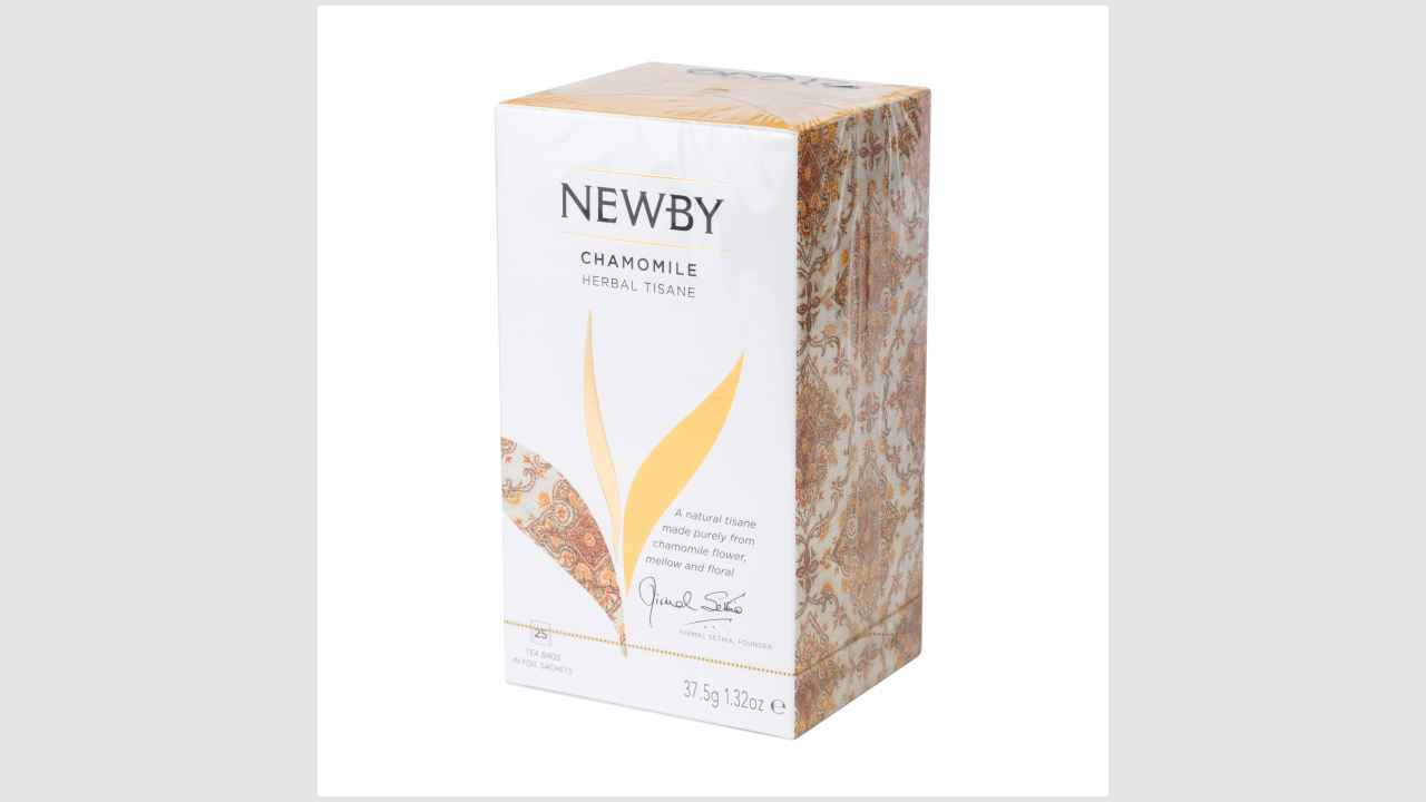Цветы ромашки. Чайный напиток Newby