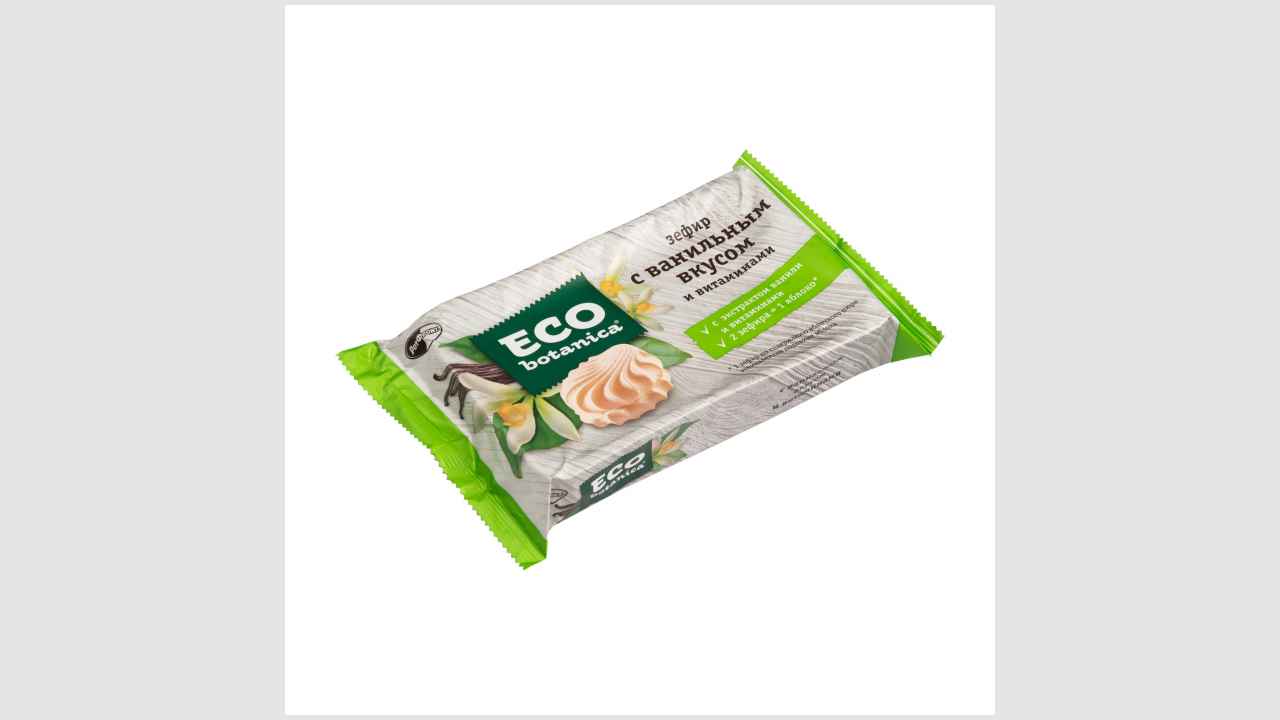 Зефир Eco-botanica, с ванильным вкусом и витаминами