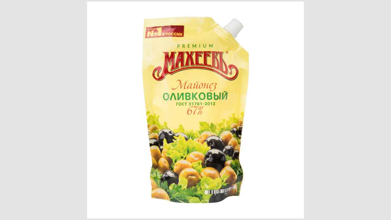 Майонез оливковый 67% «Махеев»