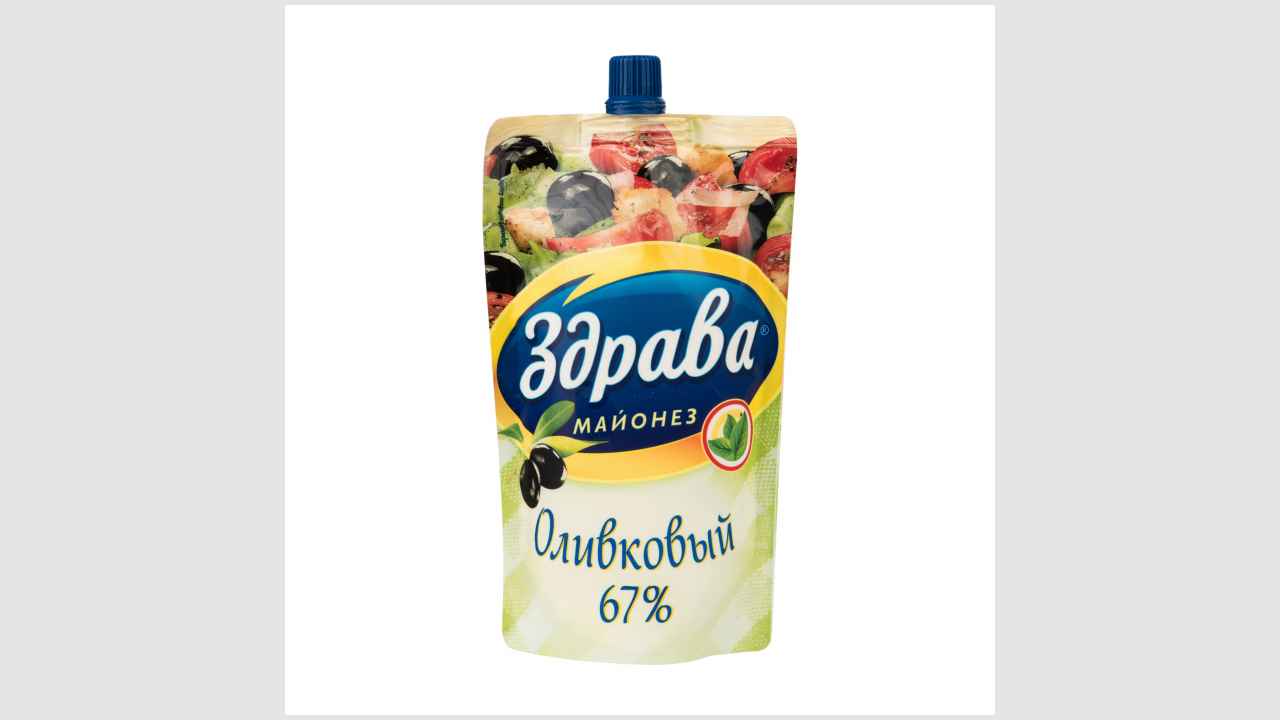 Майонез оливковый, 67% «Здрава»