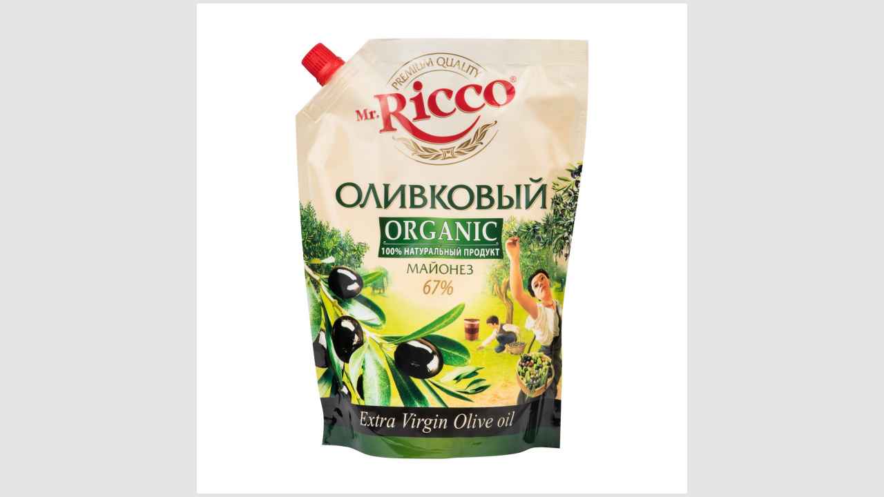 Майонез оливковый organic, 67%