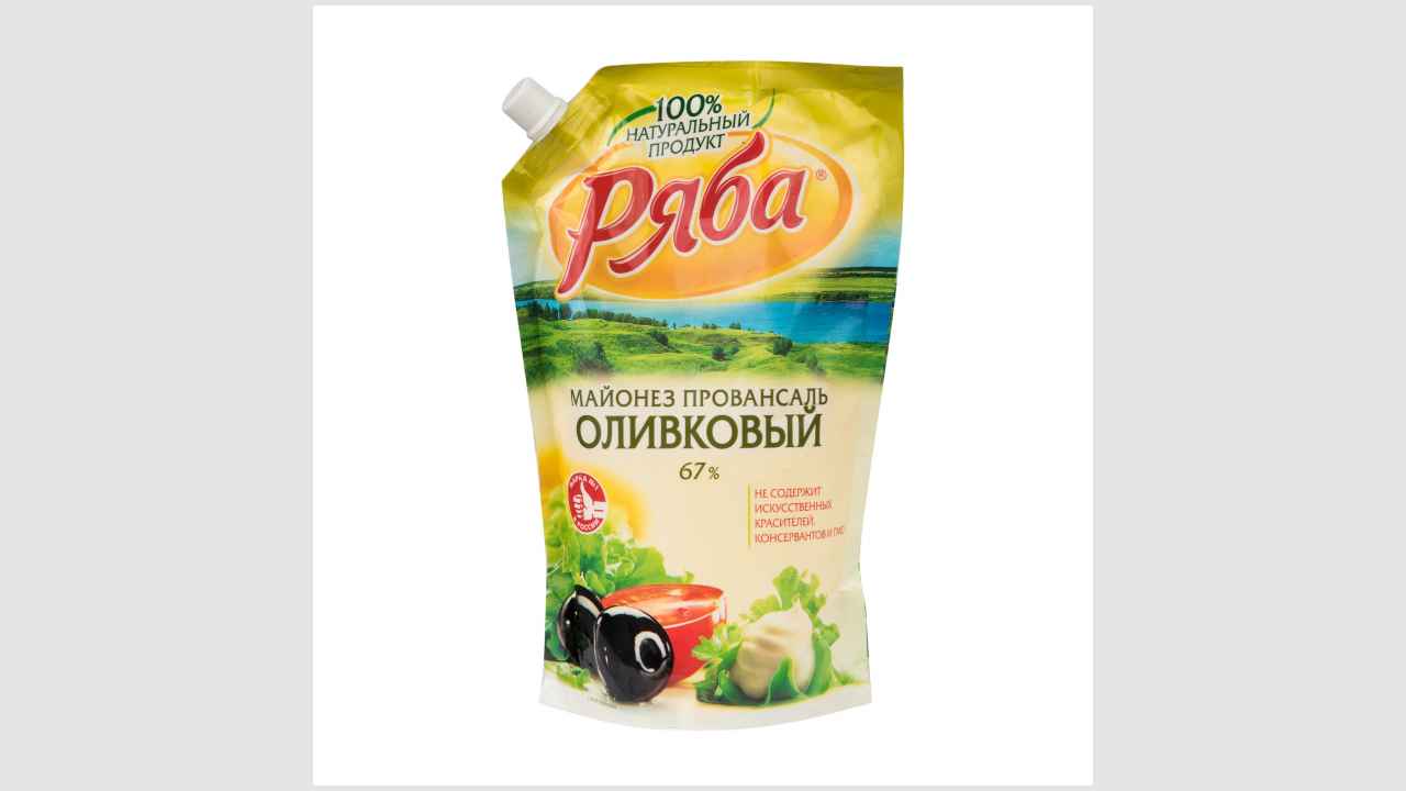 «Провансаль» оливковый, майонез 67% «Ряба» 